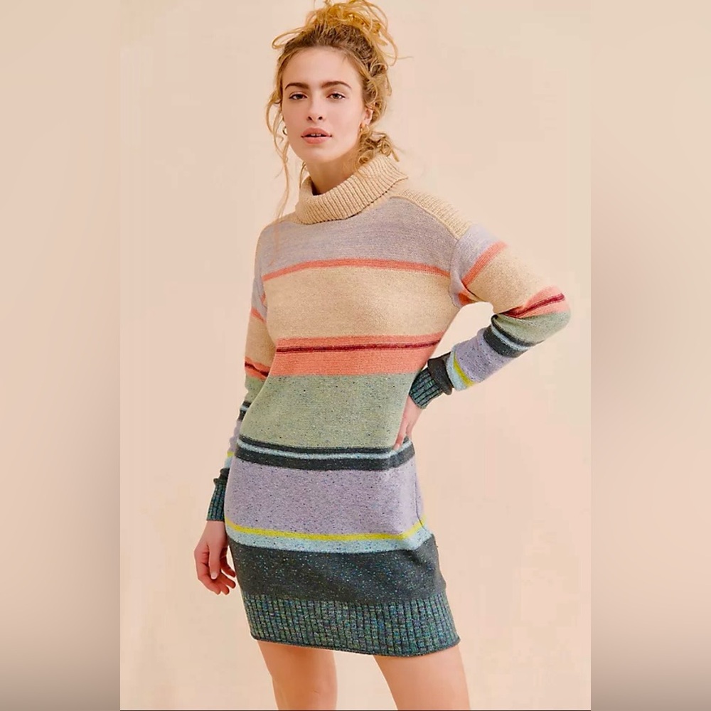 Anthropologie sweater dress - size small